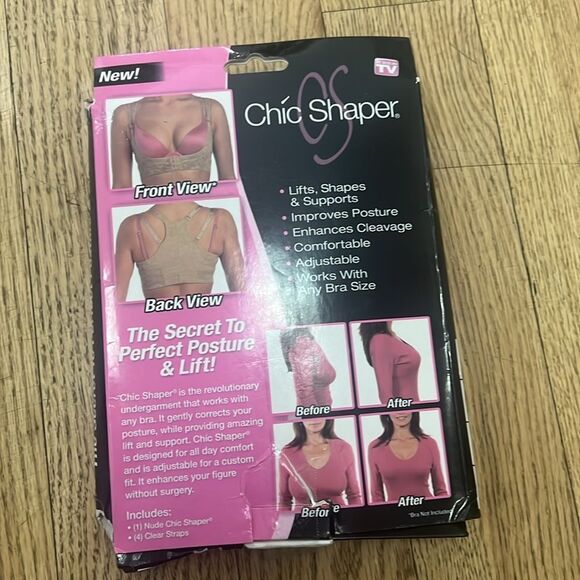 CHIC SHAPER LIFT SHAPES & SUPPORT PISTURE& LIFT BRA SIZE M 36,38, XXS 32,34‎ - Picture 2 of 4